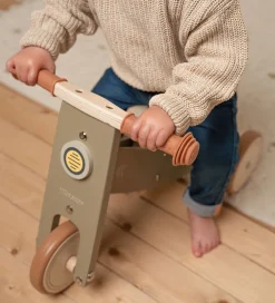 Løbecykel - Træ - Olive><noscript><img width=