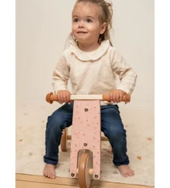 Løbecykel - Træ - Pink Flower><noscript><img width=