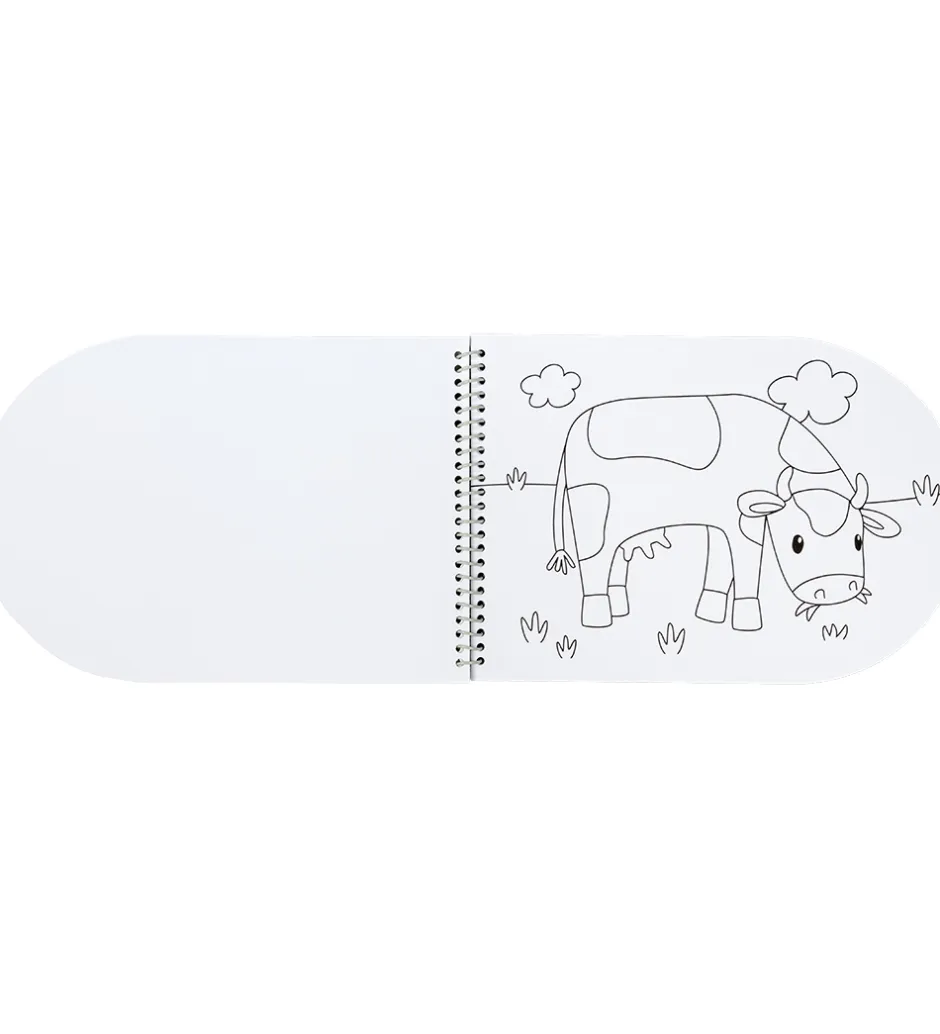 Malebog m. Vandfarver/Pensel - Little Farm>Little Dutch Best