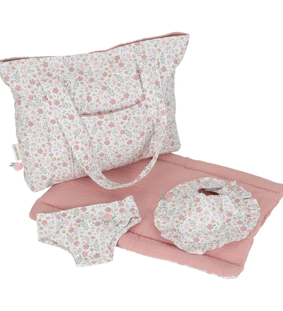 Pusletaske - 4 Dele - Pink>Little Dutch Sale