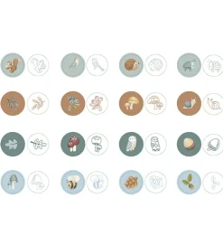 Stempler - Selvfarvende - 16 Stk. - Forest Friends><noscript><img width=