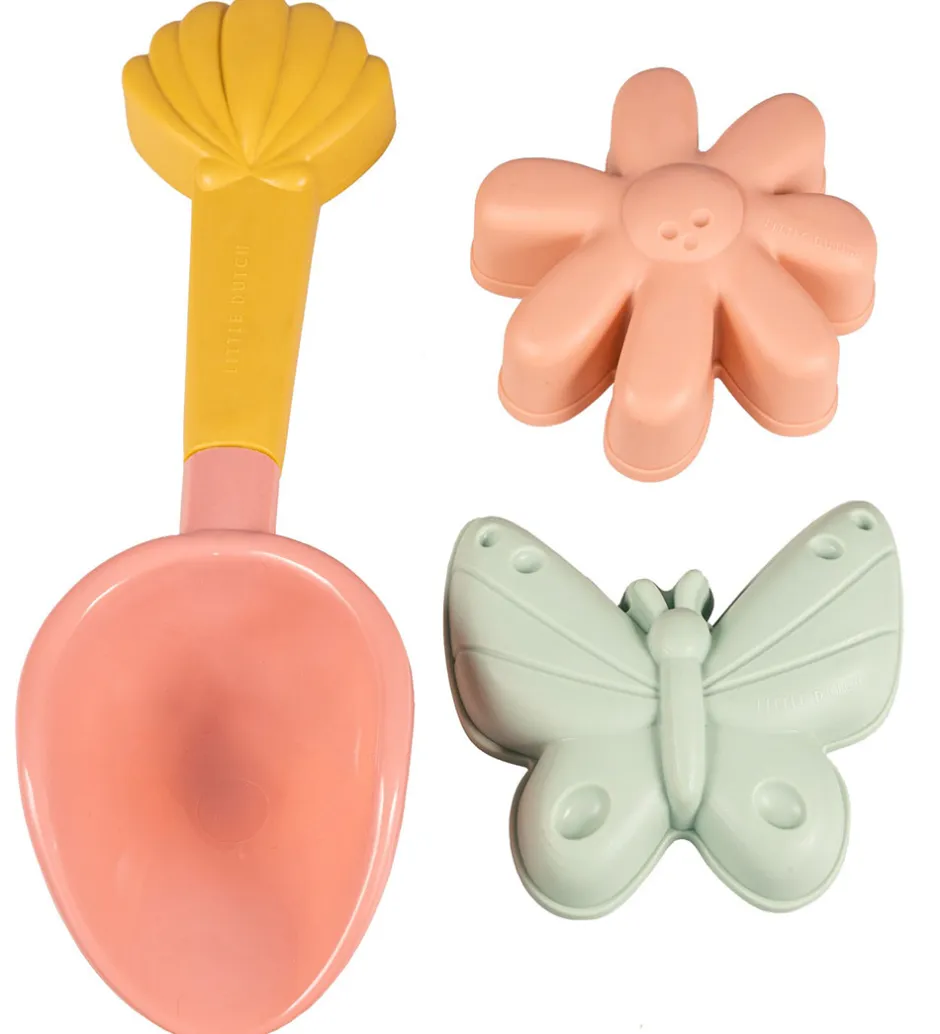 Strandsæt - 3-pak - Flowers & Butterflies>Little Dutch Hot