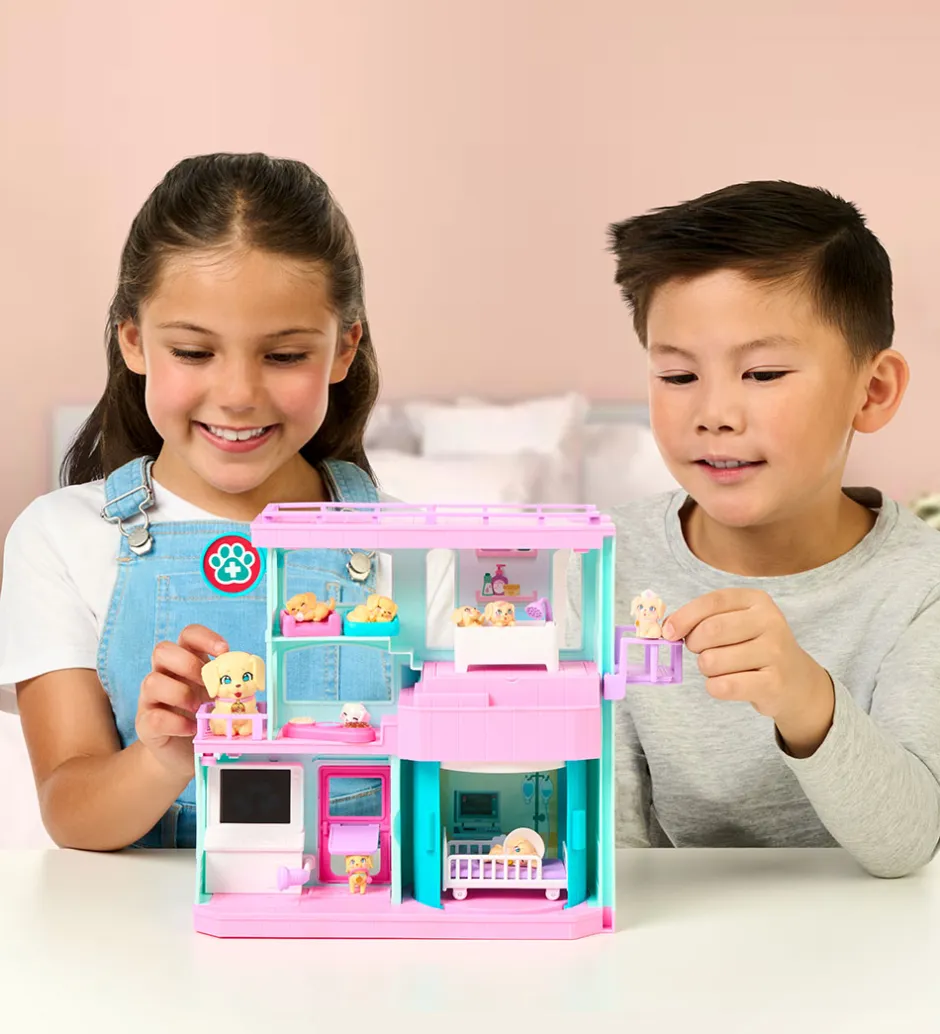 Hvalpeklink m. 3 Hvalpe - Mama Surprise>Little Live Pets