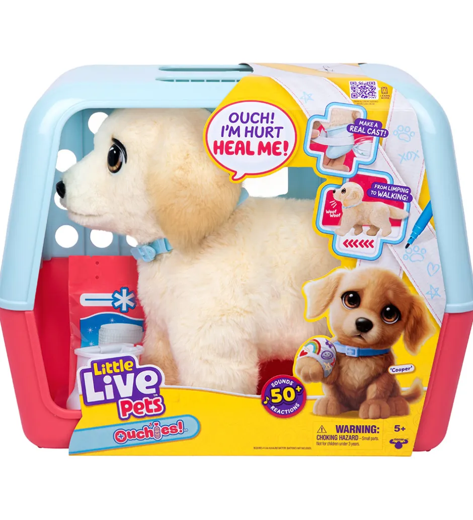 Interaktiv Bamse - Ouchies - Cooper>Little Live Pets Outlet