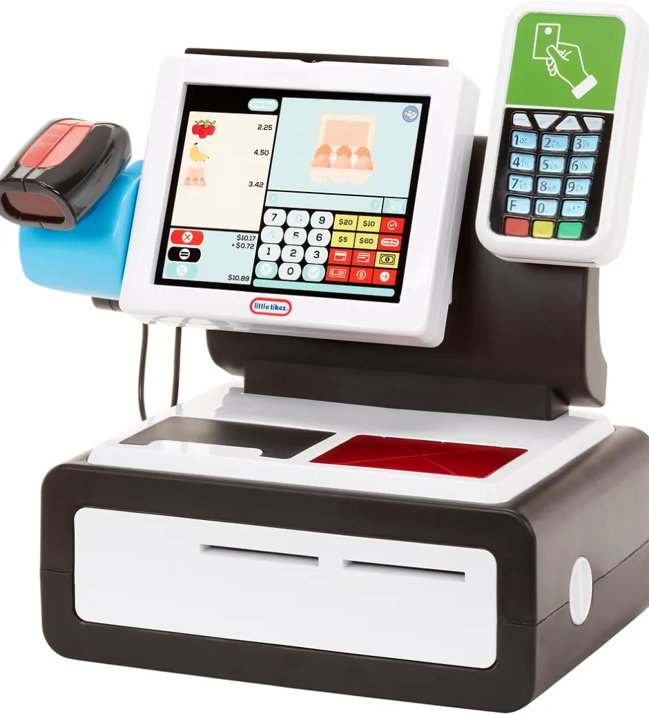 Kasseapparat m. Lys/Lyd - First Self Checkout Stand>Little Tikes Sale