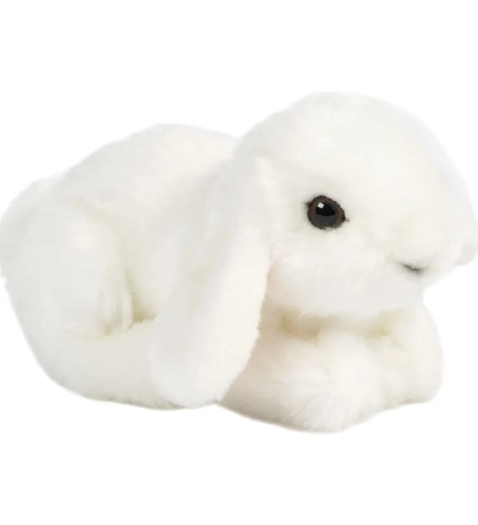 Bamse - 18x10 cm - Kanin - Hvid>Living Nature Online
