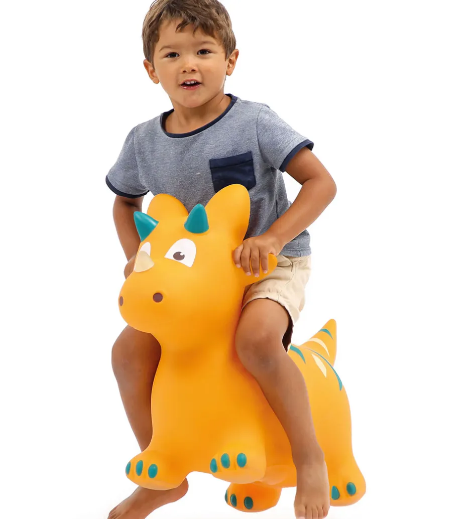 Hoppedyr - Dino - Orange>Ludi Outlet