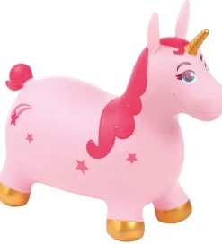 Hoppedyr - Enhjørning - Pink/Guld>Ludi Best