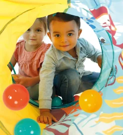Pop-Up Legetelt m. Tunnel Og Bolde - Multi><noscript><img width=