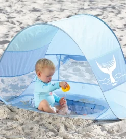 Skyggetelt - UV50 - 115x80 cm - Blå/Mint><noscript><img width=