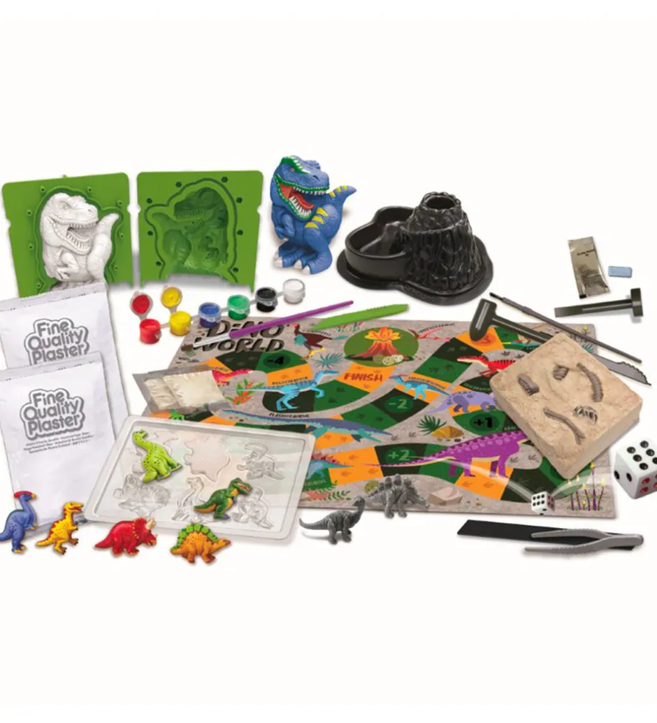 Dino Sæt - STEAM Powered Kids - Dinosaur World>4M Discount