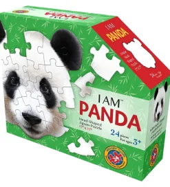 Puslespil - I Am Panda - 24 Brikker>Madd Capp Puzzles Online