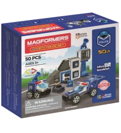 Amazing Politi Sæt - 50 dele>Magformers Hot