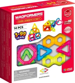 Magnetsæt - 14 Dele - Challenger>Magformers New