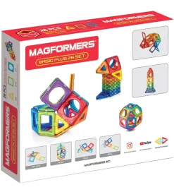 Magnetsæt - Basic Plus - 26 Dele>Magformers Discount