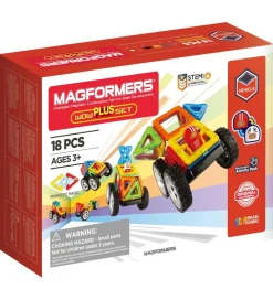 Wow Plus Sæt - 18 Dele>Magformers Hot