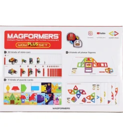 Wow Plus Sæt - 18 Dele>Magformers Hot