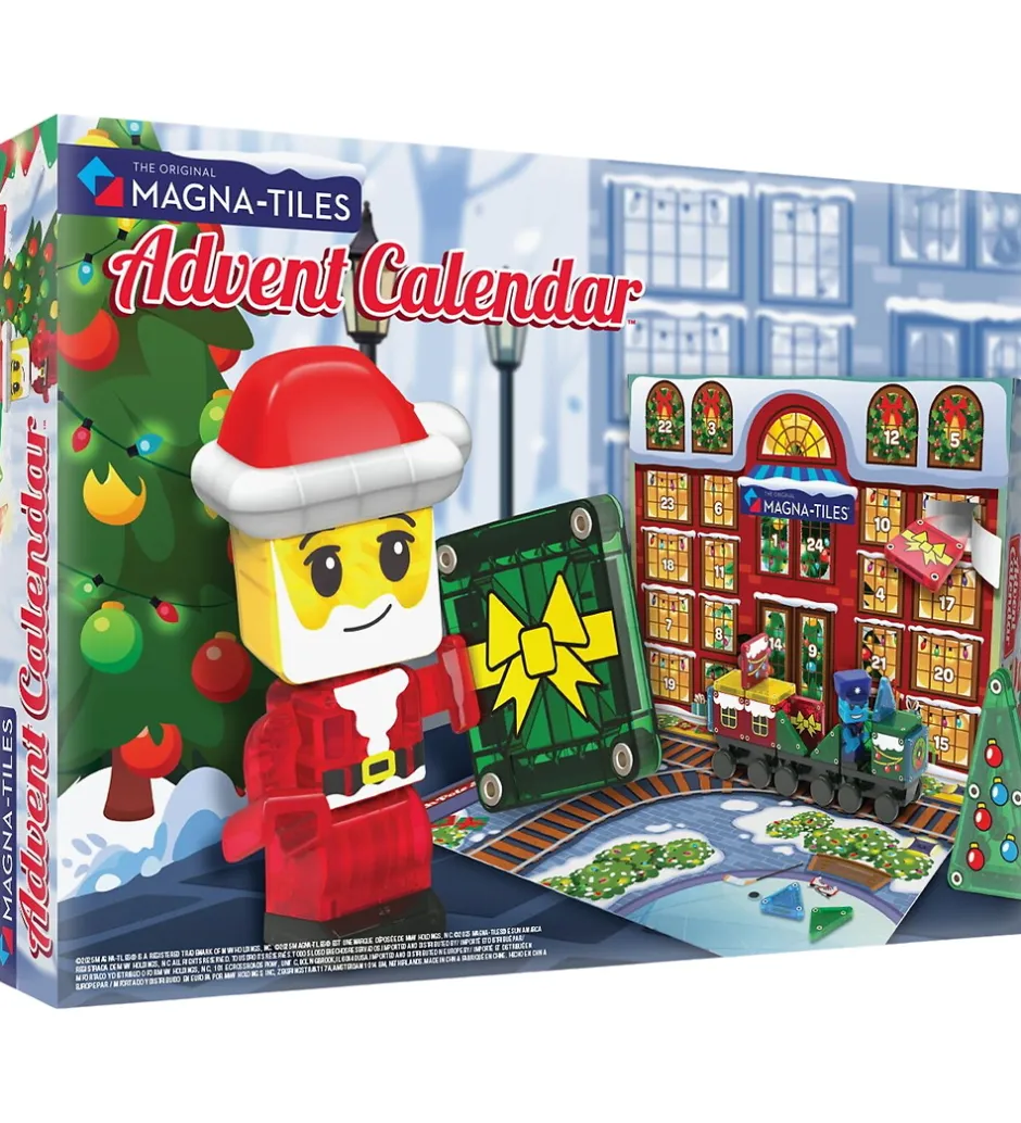 Magna-Tiles - 34 Dele - MicroMAGS>Julekalender Hot