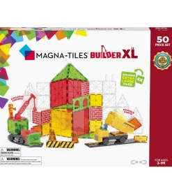 Magnetsæt - 50 Dele - Builder XL + MicroMAGS>Magna-Tiles