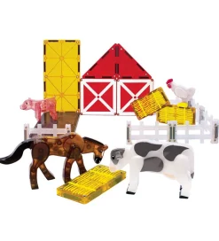 Magnetsæt - 25 Dele - Farm Animals>Magna-Tiles New