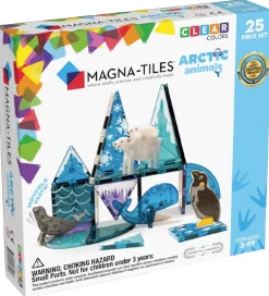 Magnetsæt - 25 Dele - Arktiske Dyr>Magna-Tiles Outlet