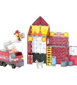 Magnetsæt - 50 Dele - Fire Station + MicroMAGS><noscript><img width=