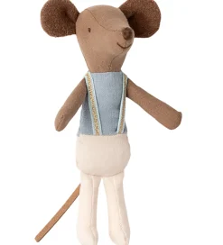 Balletdanser Mus m. Stativ - Romeo - Storebror - Beige>Maileg Best