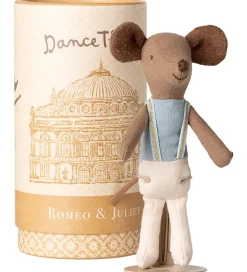 Balletdanser Mus m. Stativ - Romeo - Storebror - Beige>Maileg Best