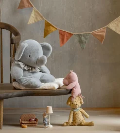 Bamse - Plyselefant- Stor - Blå/Grå>Maileg Sale