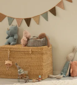 Bamse - Safari Friends - Næsehorn - Medium - Støvet Blå>Maileg Discount