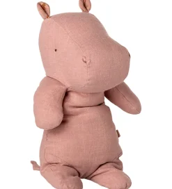 Bamse - Safari Friends - Flodhest - Medium - Rosa>Maileg Online