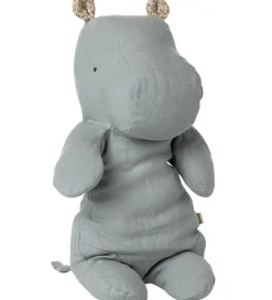 Bamse - Safari Friends - Flodhest - Medium - Blå/Grå>Maileg Online
