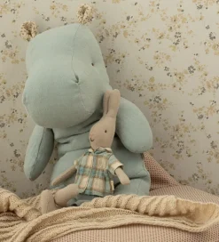 Bamse - Safari Friends - Flodhest - Medium - Blå/Grå>Maileg Online
