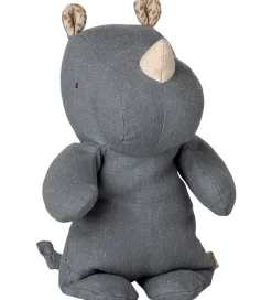 Bamse - Safari Friends - Næsehorn - Lille - Støvet blå>Maileg