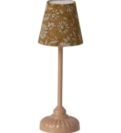 Miniature Gulvlampe m. Lys - Dark Powder>Maileg Clearance