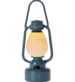 Miniature Lygte - Vintage lantern - Mus - Blå>Maileg New