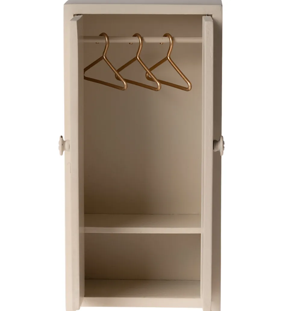 Miniature Skab - Mus - Cream>Maileg Outlet