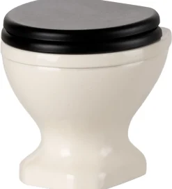 Miniature Toilet - Mus - Råhvid>Maileg Outlet