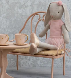 Miniature Vintage Bænk - Mini - Rosa>Maileg Discount