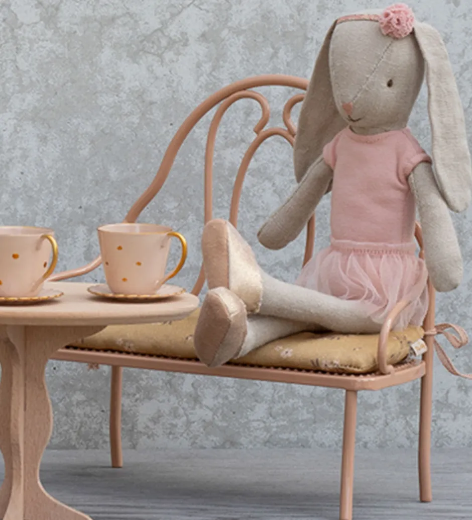 Miniature Vintage Bænk - Mini - Rosa>Maileg Discount