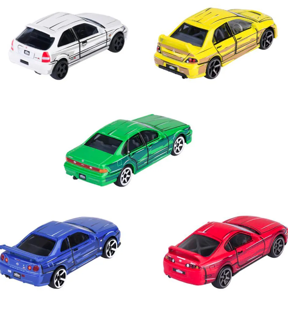 Biler - 5-pak - Japan Series>Majorette Outlet