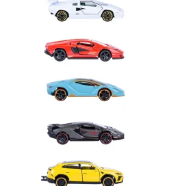 Biler - 5-pak - Lamborghini>Majorette Outlet