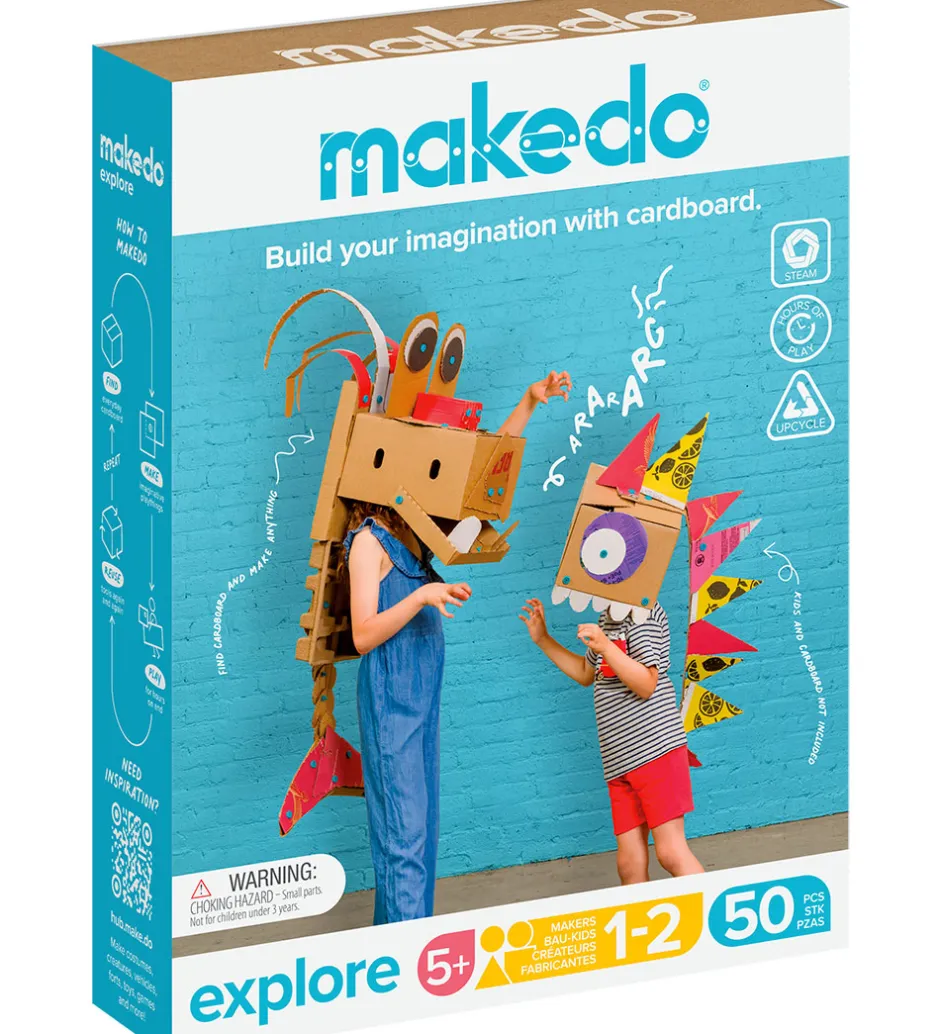 Værktøj til Pap - Explore - 50 Dele>MakeDo Outlet