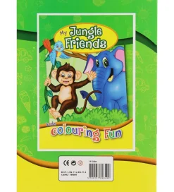 Malebog - My Jungle Friends Colouring Book - 16 Sider>Carioca Discount