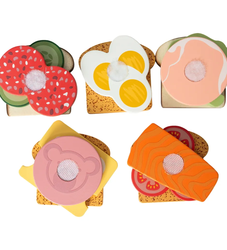 Legemad - Sandwich - Træ>MaMaMeMo Outlet