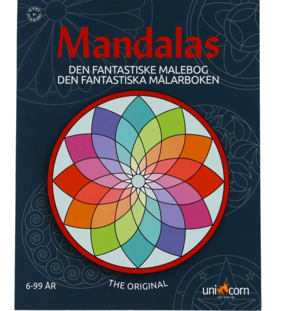 Malebog - Den Fantastiske Malebog - 6-99 år>Mandalas New