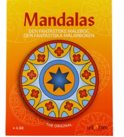 Malebog - Den Fantastiske Malebog - 4 år>Mandalas New