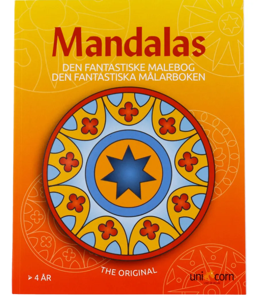 Malebog - Den Fantastiske Malebog - 4 år>Mandalas New