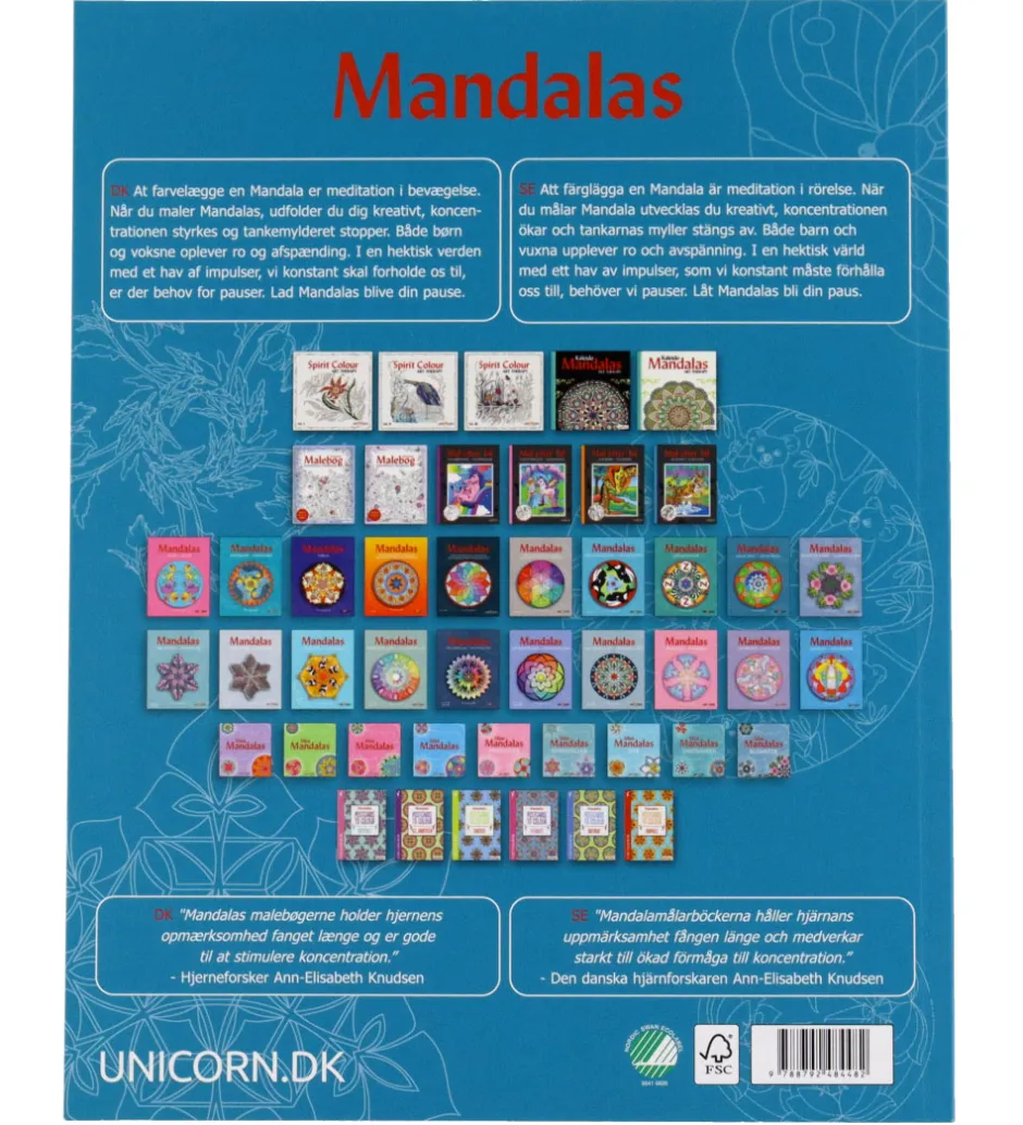 Malebog - Lær At Tælle>Mandalas