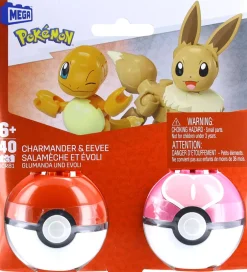 MEGA Pokémon - 40 Dele - Charmander & Eevee>MEGA Bloks Outlet